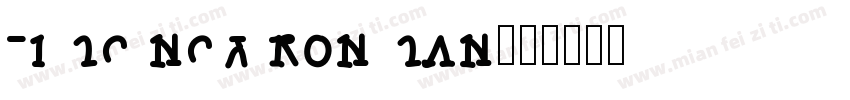 time new ronman字体转换